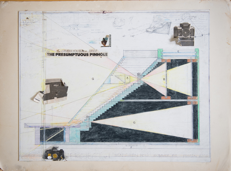 architecture camera section